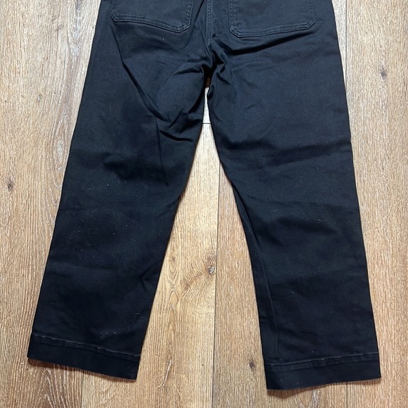 Everlane The Straight Leg Crop in Black Size 0 - Picture 8 of 10
